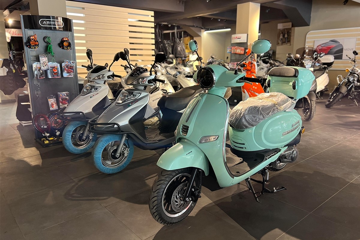 Erzurum'da motosiklet sayısı kamyonu geçti
