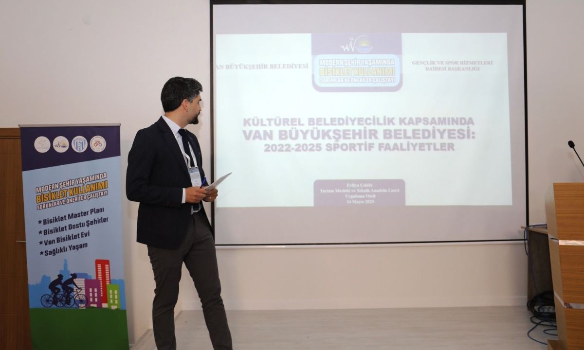 Van’da ‘Bisiklet Kullanımı Çalıştayı’ gerçekleştirildi