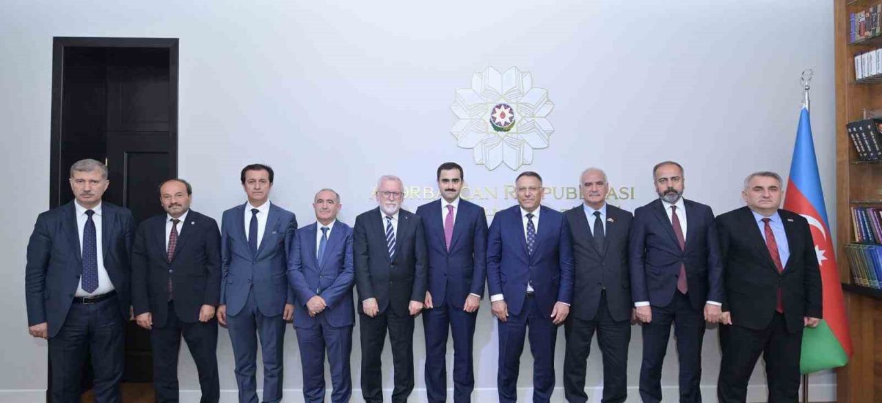 Rektör Hamdullah Şevli, Azerbaycan’da resmi temaslarda bulundu