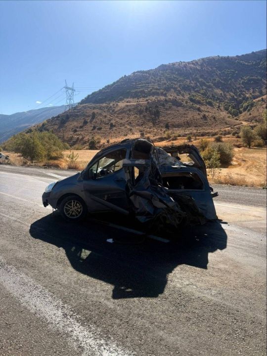 Bitlis’te trafik kazası: 2 yaralı