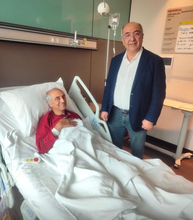 Doktor oğlu, Profesör babaya karaciğerini verdi