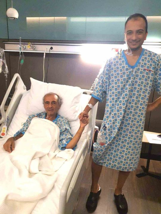 Doktor oğlu, Profesör babaya karaciğerini verdi