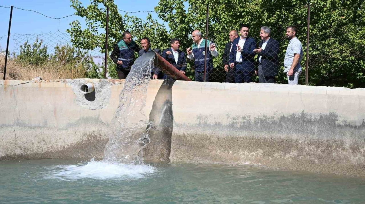 Malatya’da 4 bin 500 dönüm arazi sulanacak