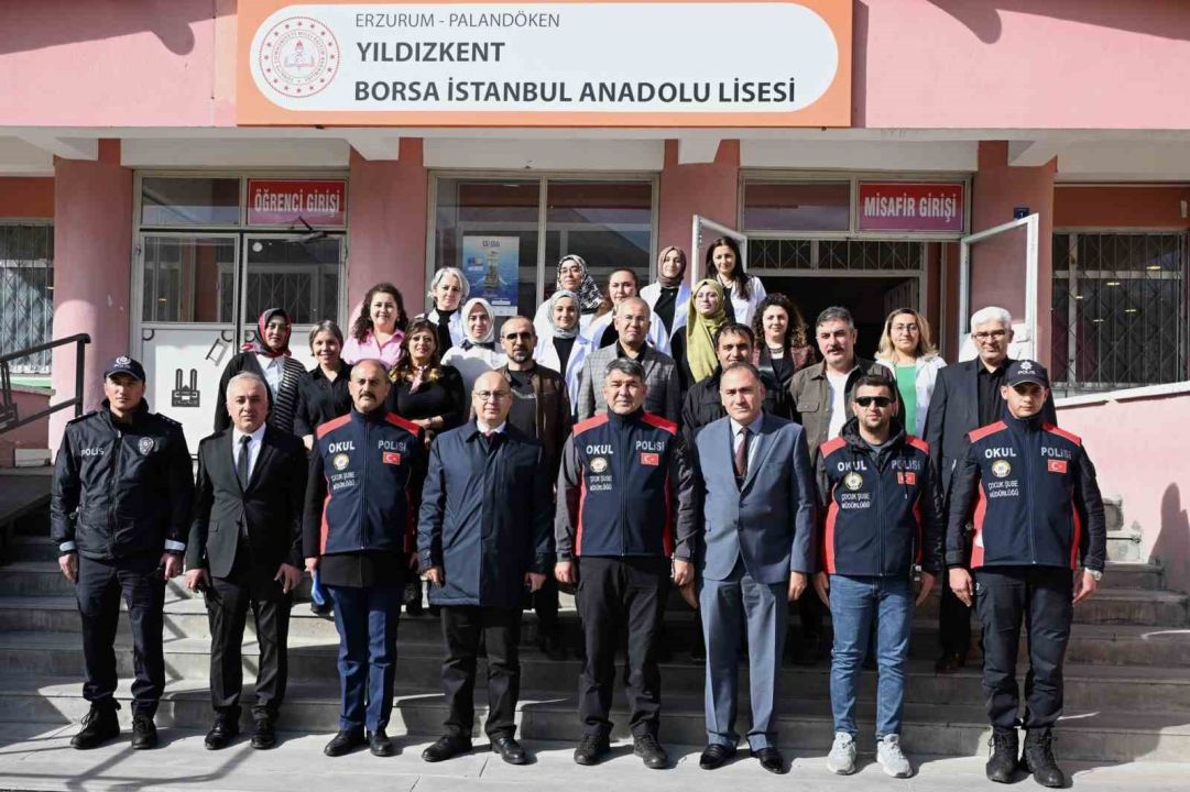 Erzurum’da Polisten Örnek Davranış