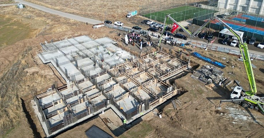 ETÜ Spor Bilimleri Fakültesi’nin yeni hizmet binasının temeli atıldı