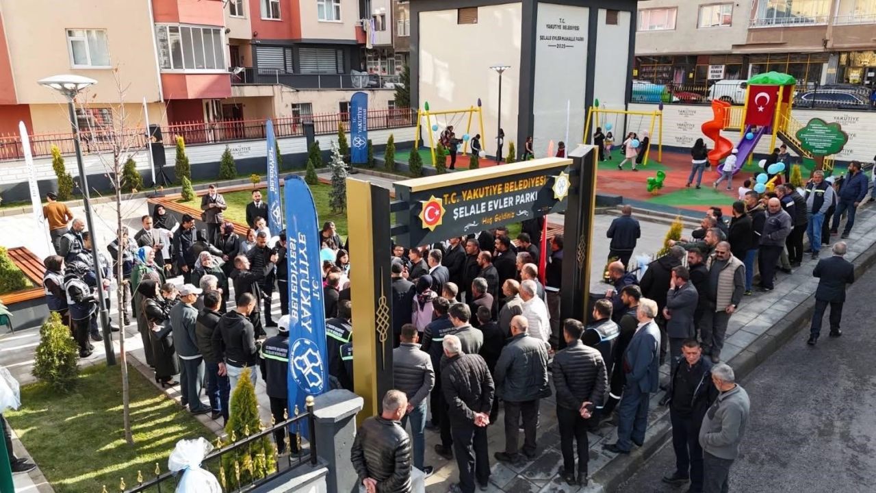 Erzurum'da Şelale Evler Parkı hizmete girdi