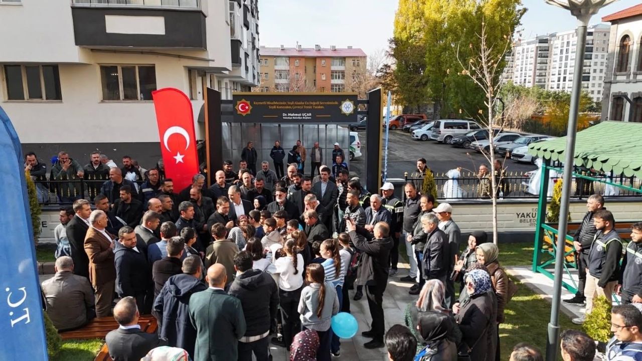 Erzurum'da Şelale Evler Parkı hizmete girdi