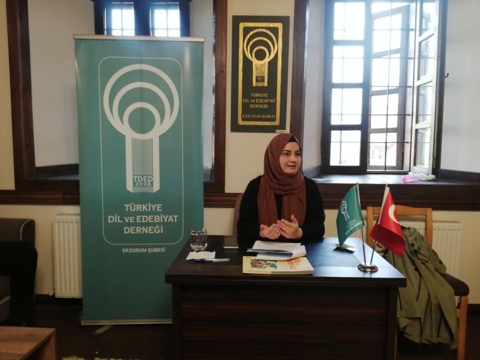 TDED Erzurum’un Konuğu Gamze Akçıl; "Yabancılara Türkçe öğretimi Türkiye’nin kültürel diplomasisine katkı sağlamaktadır"