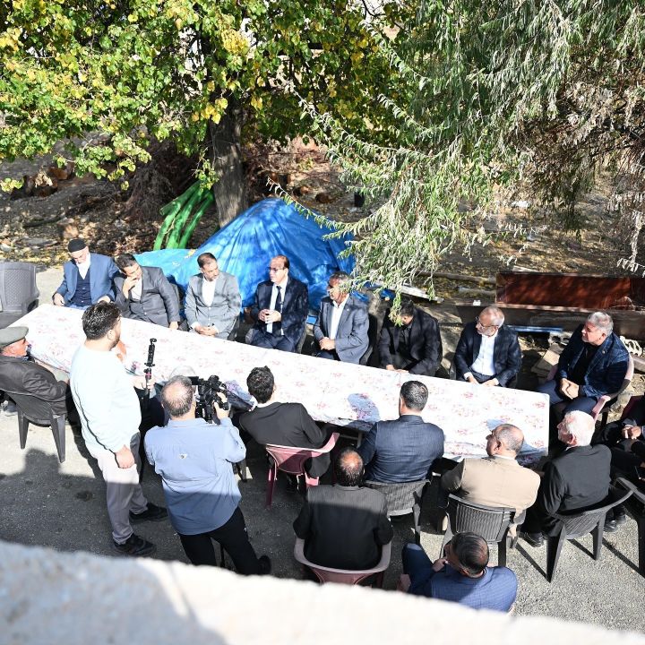 Başkan Geçit, Porga bölgesinde kırsal yatırımları yerinde inceledi