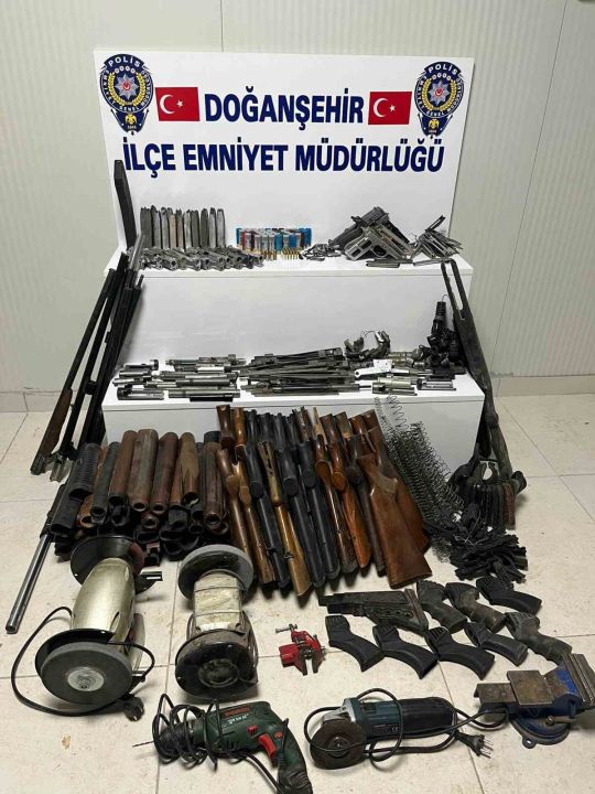 Malatya’da ruhsatsız silah operasyonu: 1 tutuklama