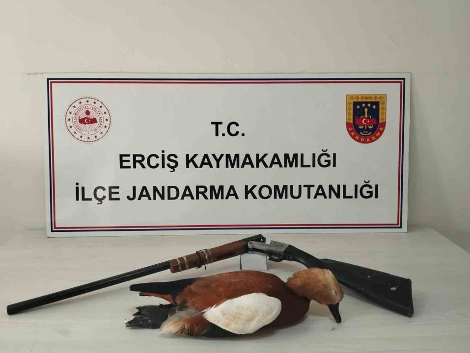 Erciş’te kaçak avcılıkla mücadele çalışması