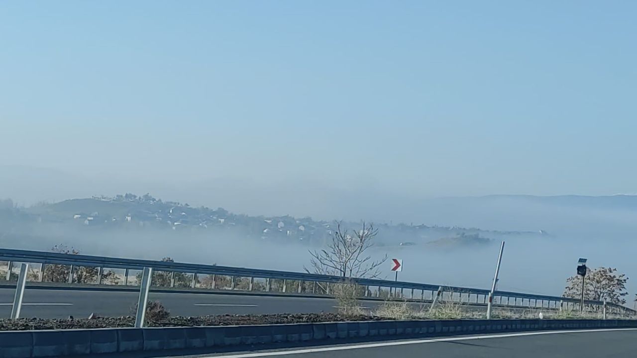 Bingöl’de sis etkili oldu