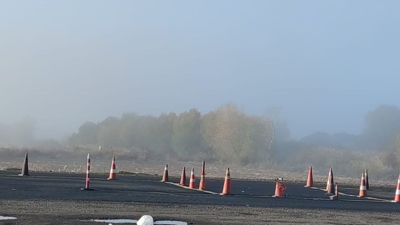 Bingöl’de sis etkili oldu