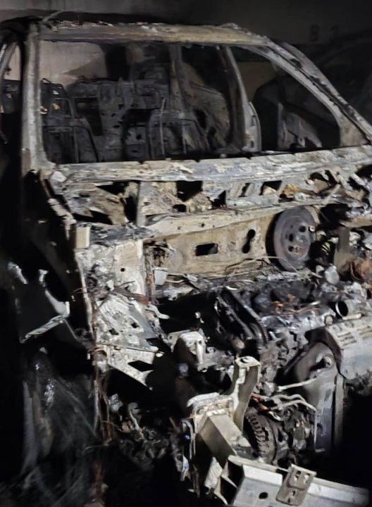 Otopark yangınında 29 kişi dumandan etkilendi