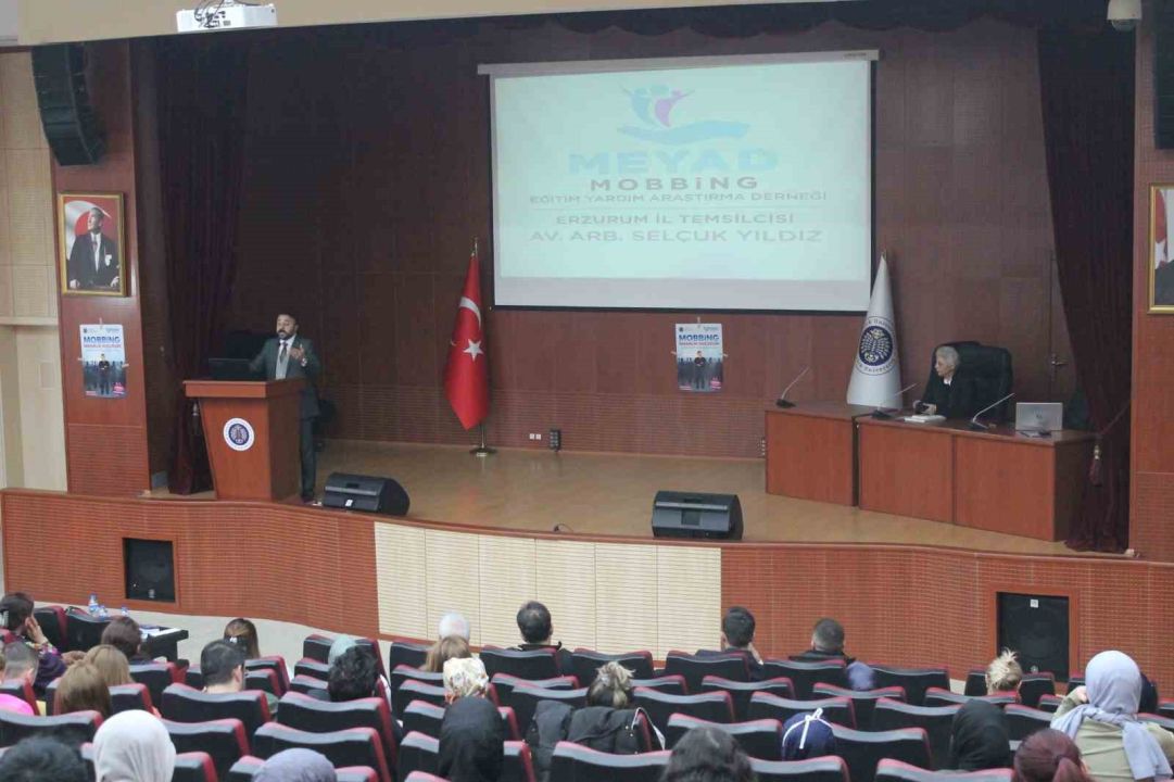 Erzurum’da "İşyerinde psikolojik taciz mobbing" paneli