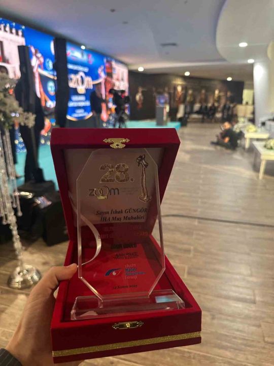 İHA muhabiri Güngör’e uluslararası yarışmada onur ödülü