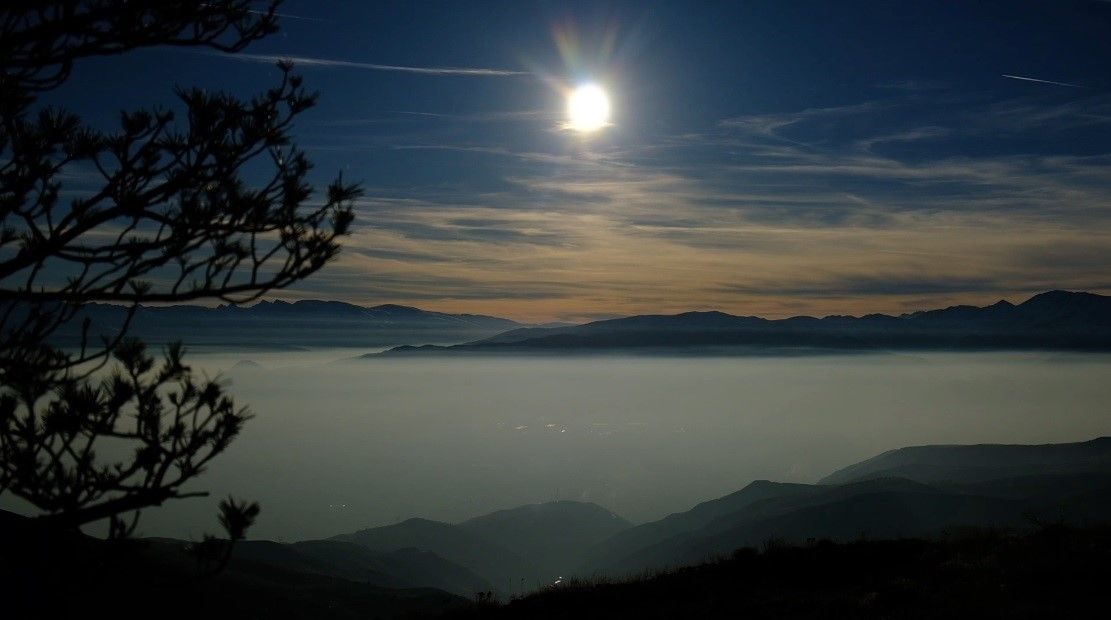 Erzincan Ovası "Pamuk Denizine" döndü: Keşiş Dağları’ndan eşsiz sis manzarası