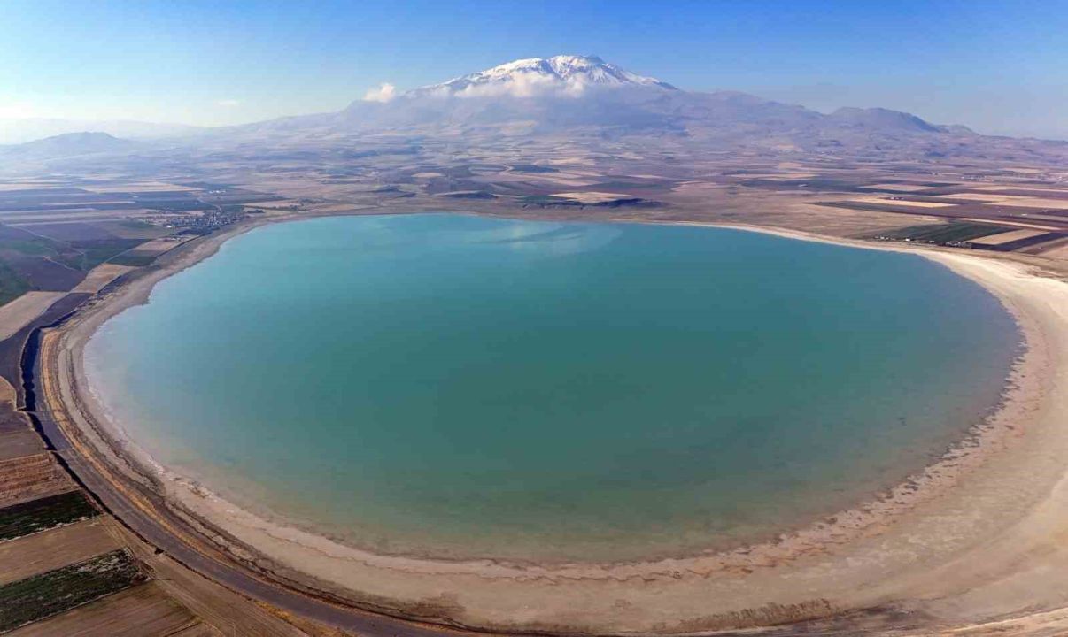 Kuş cenneti Arin Gölü gün geçtikçe alan kaybediyor