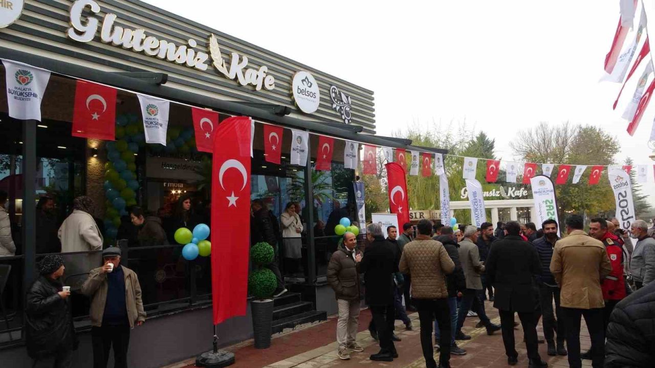 Bölgenin ilk Glutensiz Kafesi Malatya’da açıldı