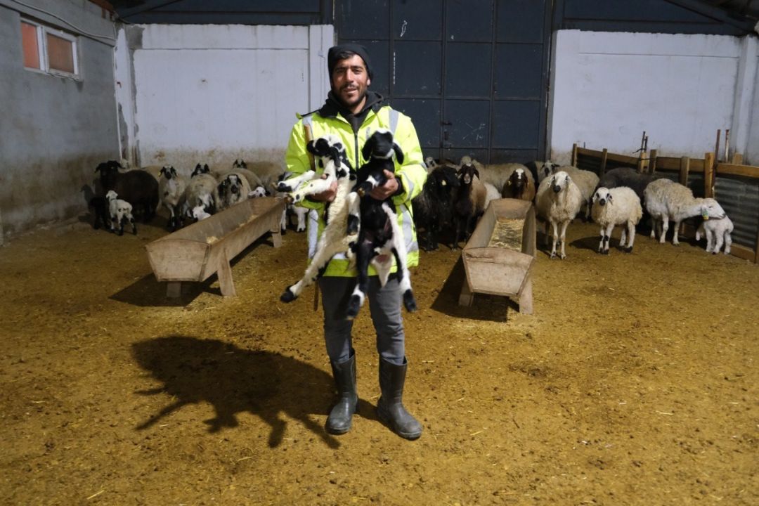 Erzincanlı üretici yüzde 50 hibe desteğiyle 8 Milyon TL’lik çiftlik kurdu