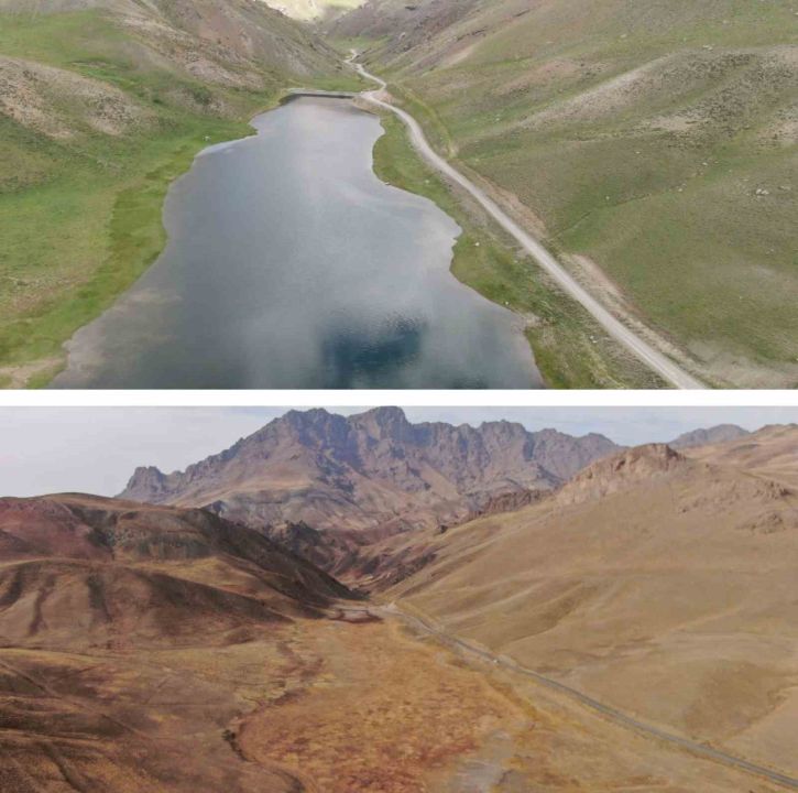 Van'ın doğal güzelliği, Antik Urartu Barajı kurudu