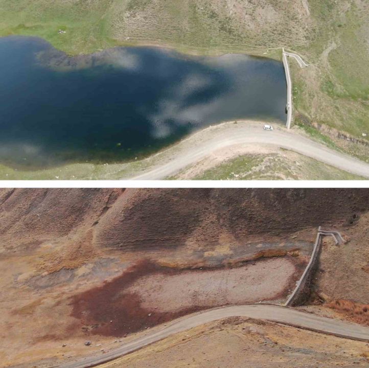 Van'ın doğal güzelliği, Antik Urartu Barajı kurudu