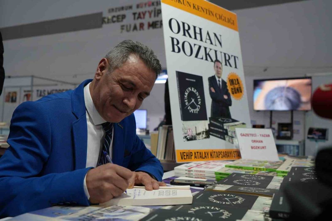 Gazeteci-Yazar Orhan Bozkurt, "Suskun Kentin Çığlığı" ile okurlarıyla buluştu