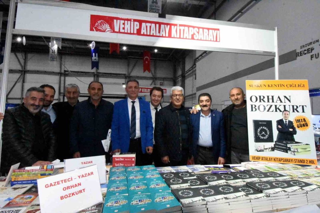 Gazeteci-Yazar Orhan Bozkurt, "Suskun Kentin Çığlığı" ile okurlarıyla buluştu