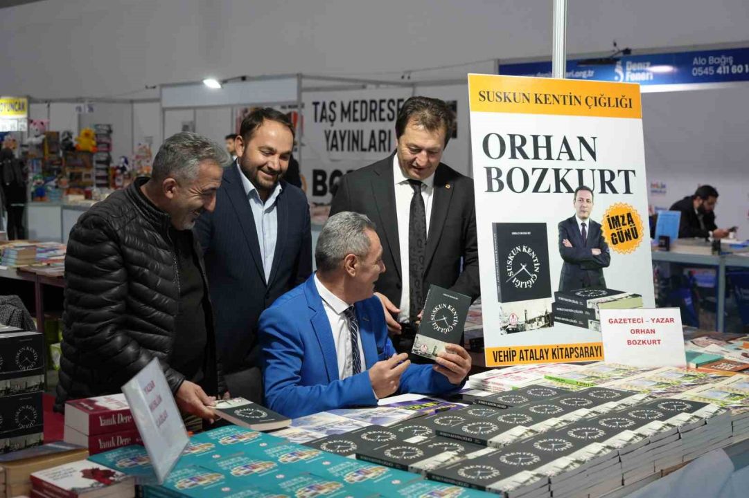 Gazeteci-Yazar Orhan Bozkurt, "Suskun Kentin Çığlığı" ile okurlarıyla buluştu