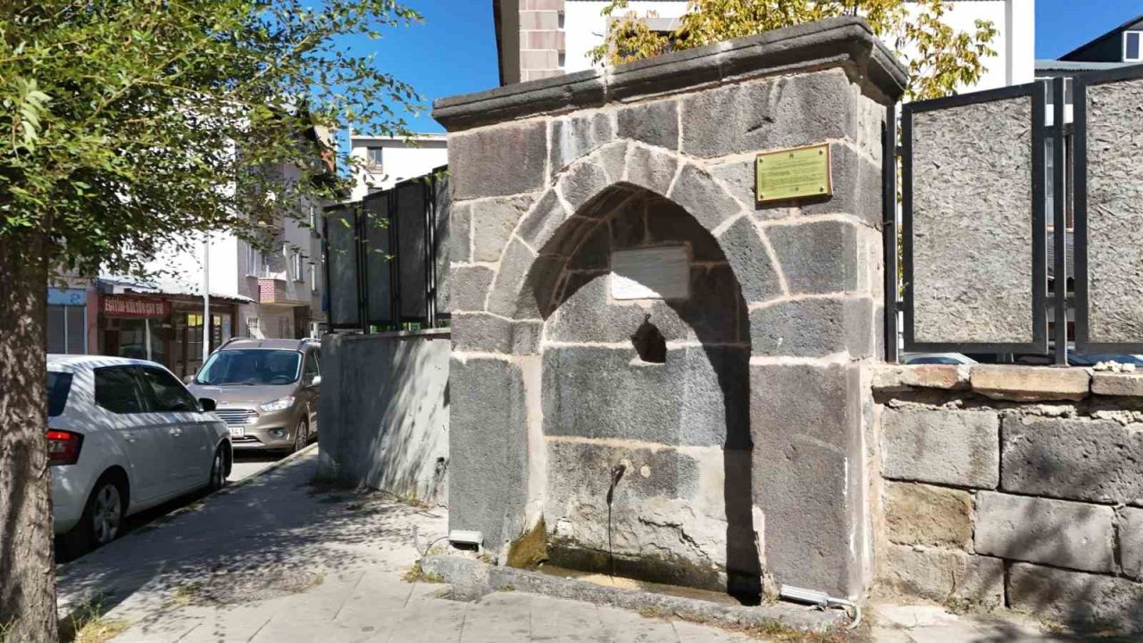 Erzurum’un tarihi çeşmelerinin belgeseli çekildi