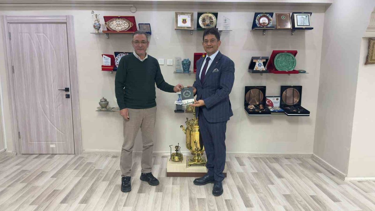 ETB Başkanı Oral, DAGC yönetimini ağırladı