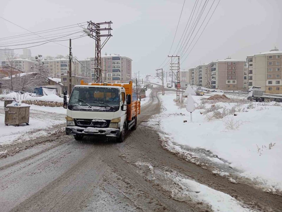 Battalgazi’de kar seferberliği
