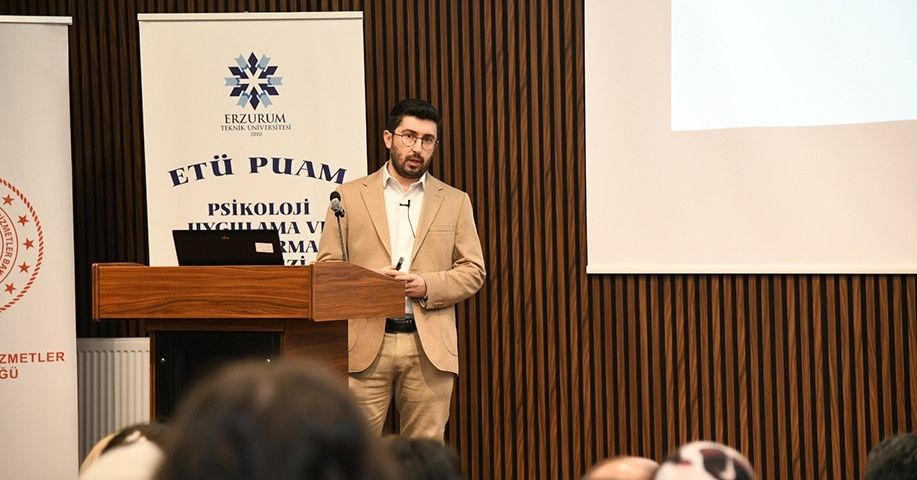 Erzurum Teknik Üniversitesi’nde Dünya Otizm Farkındalık Günü kapsamında konferans düzenlendi