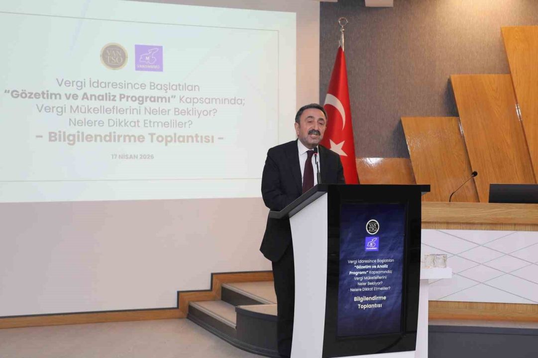 Van Ticaret ve Sanayi Odası'nda "Gözetim ve Analiz Programı" toplantısı düzenlendi