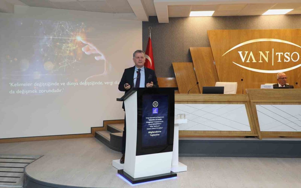 Van Ticaret ve Sanayi Odası'nda "Gözetim ve Analiz Programı" toplantısı düzenlendi