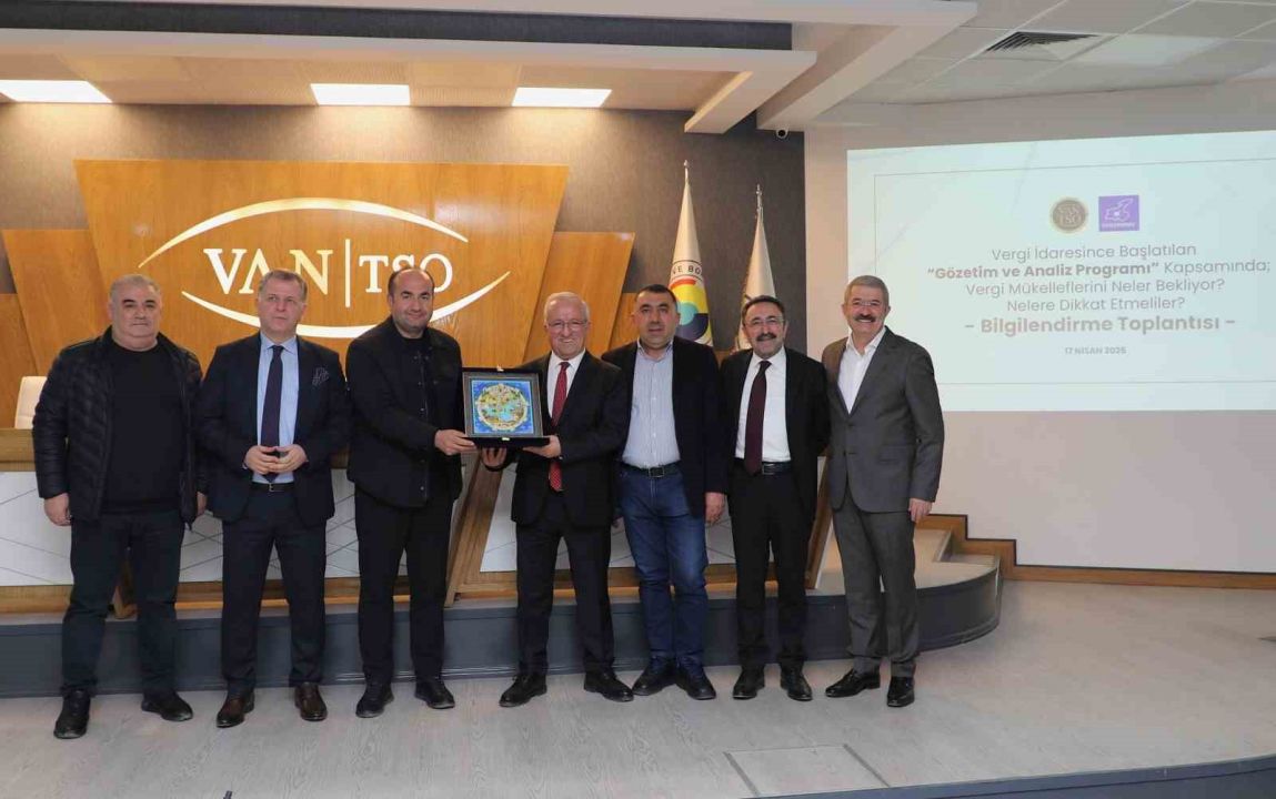 Van Ticaret ve Sanayi Odası'nda "Gözetim ve Analiz Programı" toplantısı düzenlendi