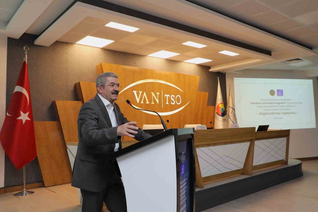 Van Ticaret ve Sanayi Odası'nda "Gözetim ve Analiz Programı" toplantısı düzenlendi