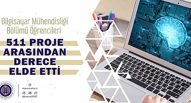 511 proje arasından derece elde ettiler