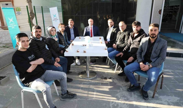 Ağrı Milli Eğitim Müdürü Kökrek, gençlerle buluştu