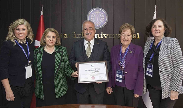 Atatürk Üniversitesi akreditasyonda tarih yazdı