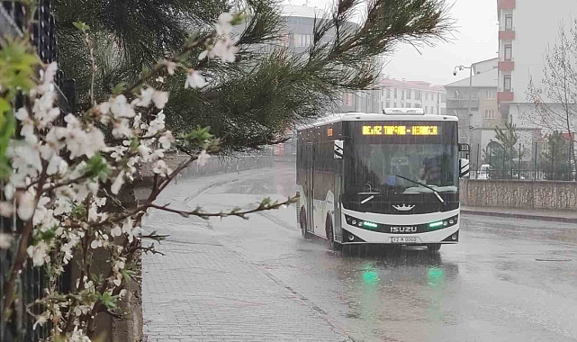 Bingöl'de kuvvetli sağanak yağış etkili oldu