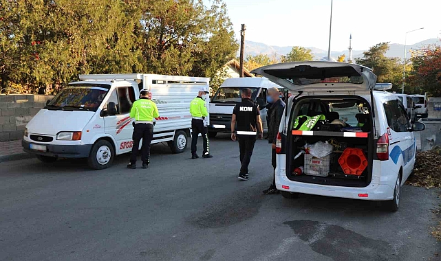 Erzincan'da asayiş uygulaması gerçekleştirildi