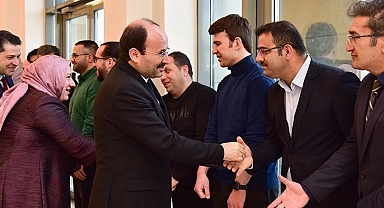 ETÜ'de bayramlaşma töreni düzenlendi