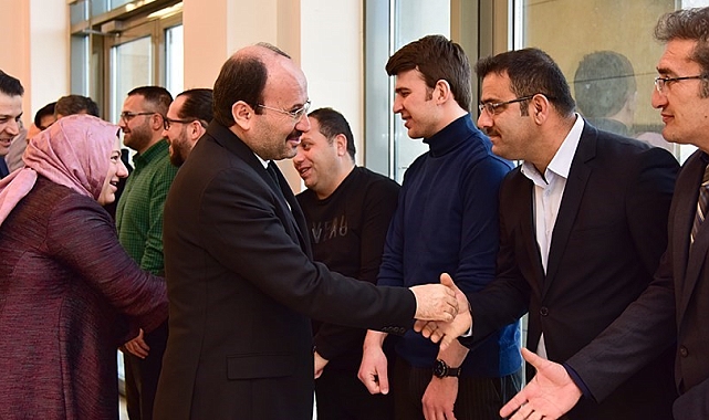 ETÜ'de bayramlaşma töreni düzenlendi