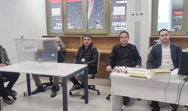 Kapıköy Gümrük Kapısı'nda seçim telaşı oy verme işlemi başladı...
