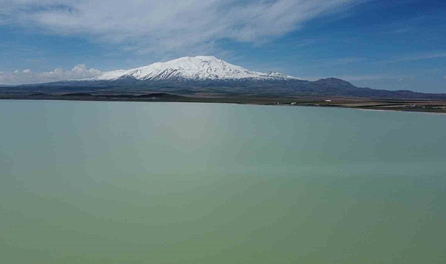 Kuş cenneti Arin Gölü'nde kuraklık tehlikesi