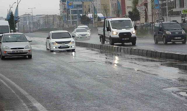 Malatya'da sağanak etkili oluyor