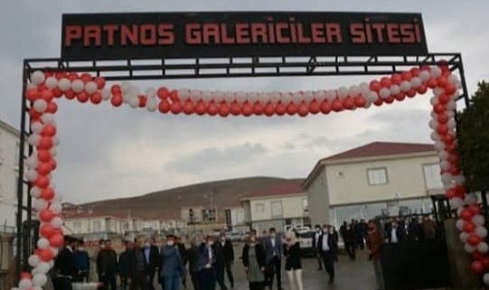 Patnos oto galericiler sitesi şehir merkezine uzak yapıldı