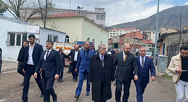 Pirimoğlu, Pasinler ve Palandöken'de seçim çalışması yaptı
