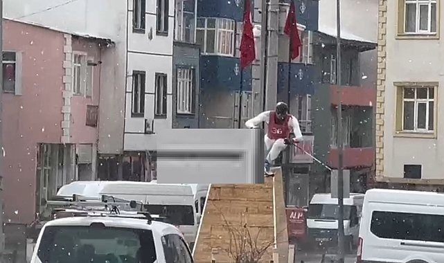 Sarıkamış'ta kar yağışı